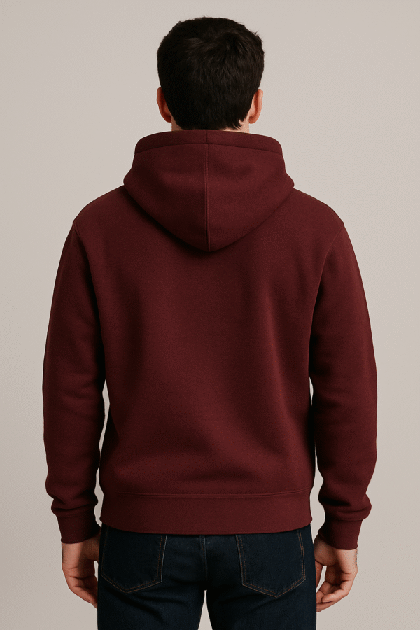 Plain Hoodie For Men 320 GSM - Image 3