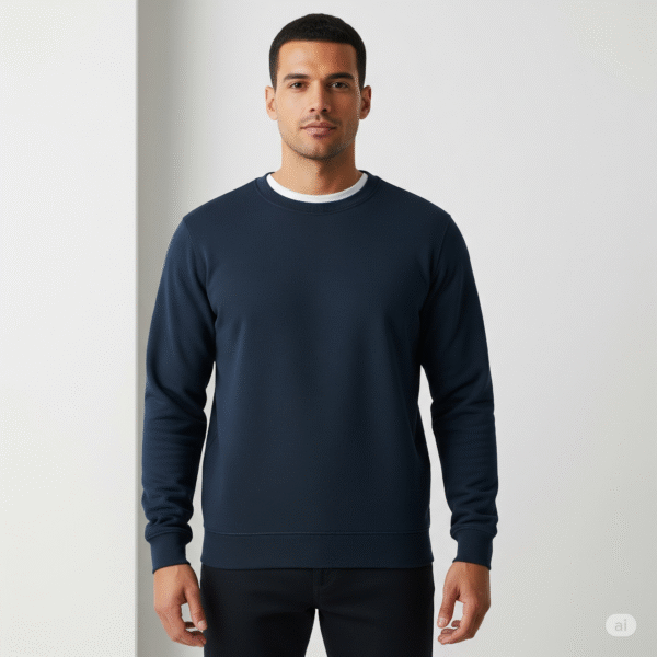 Plain Sweater For Men 320 GSM