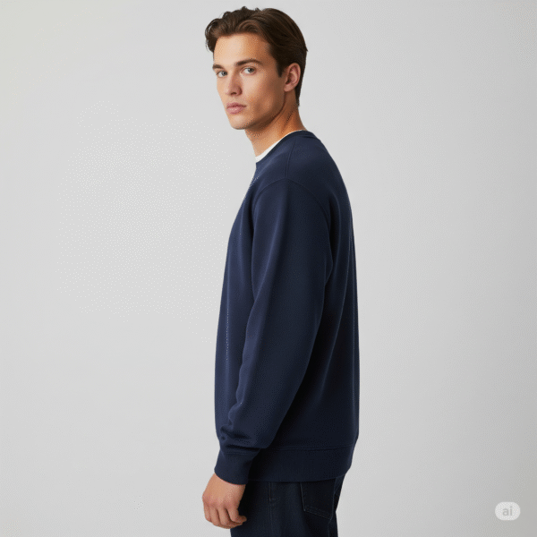 Plain Sweater For Men 320 GSM - Image 4